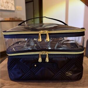 Wicked x Lug Black and Gold Whoosh Clearview Cosmetics case